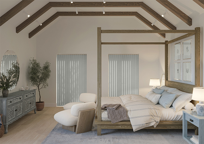 Solento (Blackout), Crisp Grey - Vertical Blind - Image 9